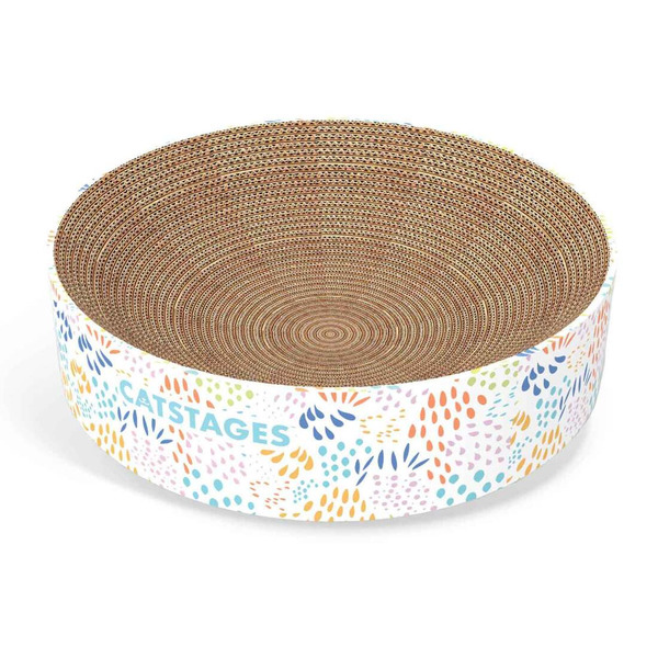 Catstages Scratch & Cuddle Corrugated Cat Scratcher & Lounger
