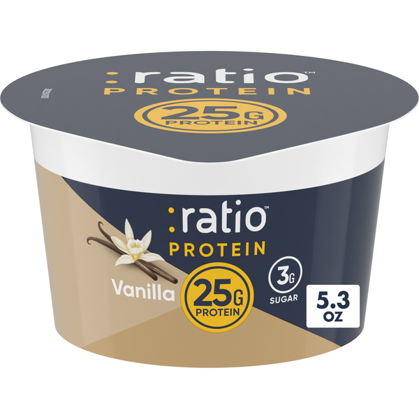 Ratio Protein Vanilla Yogurt Cultured Dairy Snack