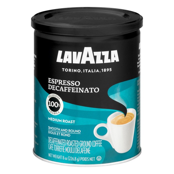 LavAzza Medium Roast Decaffeinated Ground Coffee Espresso LavAzza Medium Roast Decaffeinated Ground Coffee Espresso