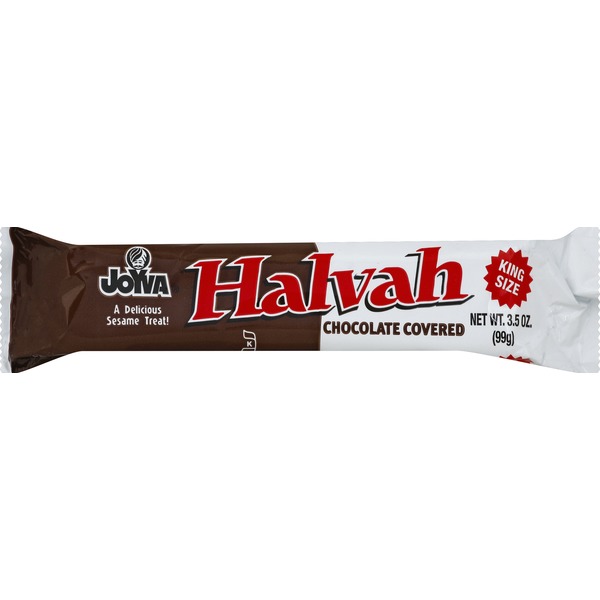 Joyva Halvah, Chocolate Covered, King Size (3.5 oz) Instacart