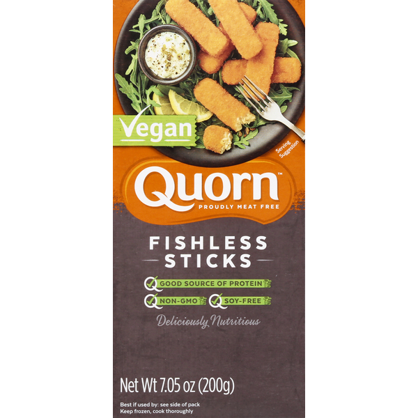 Quorn Sticks, Vegan, Fishless (10 each) Instacart