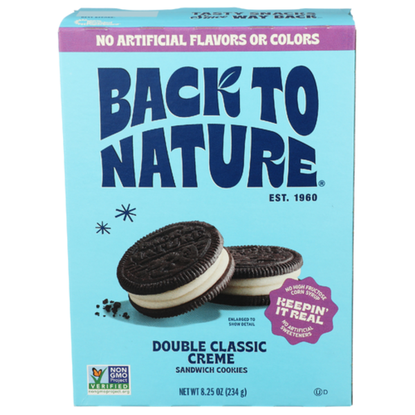 Back To Nature Double Classic Creme Sandwich Cookies