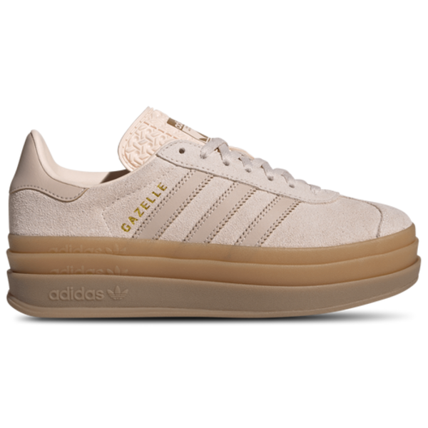 adidas Kids' Grade School Gazelle Bold Shoes, Size 5, Medium/D - Beige