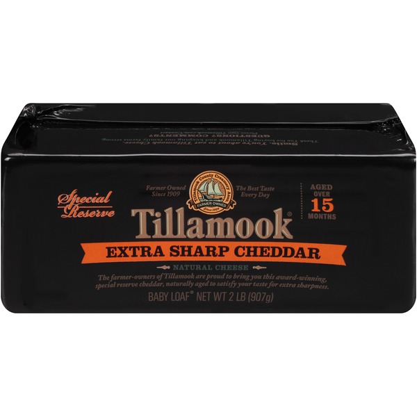 Tillamook Cheddar Cheese 2 Lb From Costco Instacart