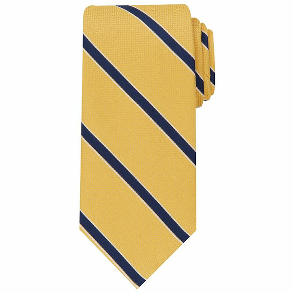 Bespoke Apothecary Men's Striped Tie - Yellow