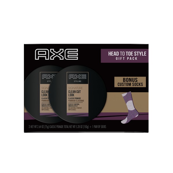 Axe Styling Gift Set With Socks Clean Cut 3 Each Instacart