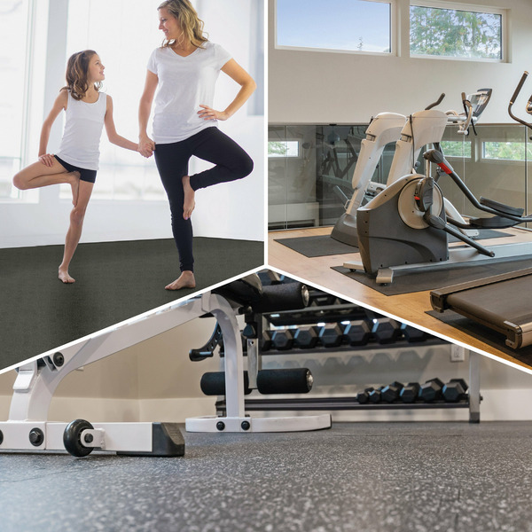 Dinoflex Rubber King Challenger Series Interlocking Floor Tiles