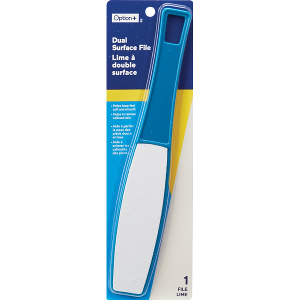 OPTION+ Dual Surface File Same-Day Delivery | Rexall