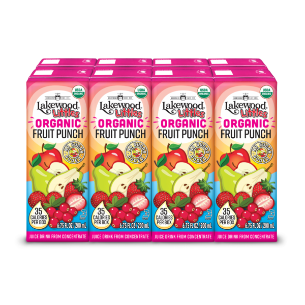 Lakewood Littles Organic Fruit Punch Juice Boxes Same-Day Delivery
