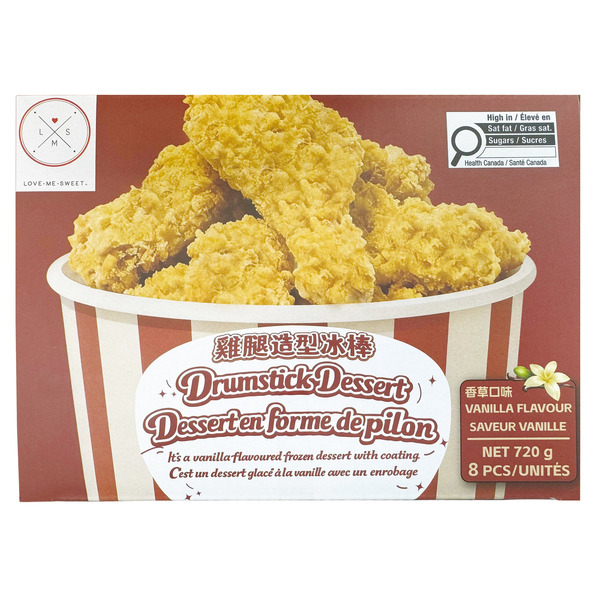 Love Me Sweet Drumstick Sherbet Bar