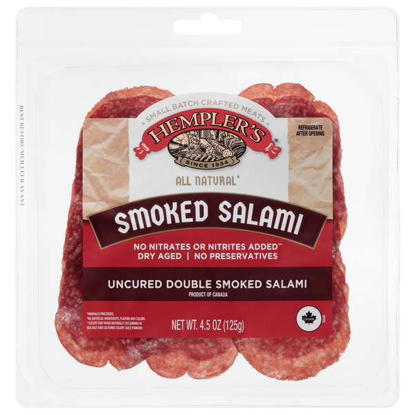 Hempler's Uncured Double Smoked Salami