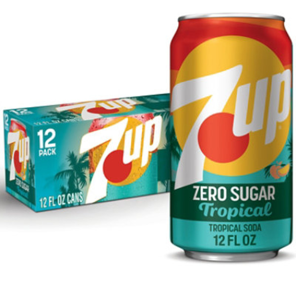7UP Tropical Zero Sugar