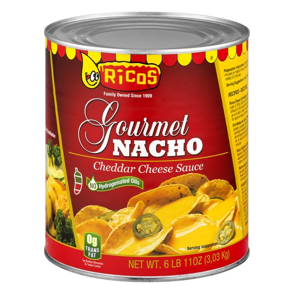 Ricos Cheddar Cheese Sauce Gourmet Nacho (107 oz) Instacart