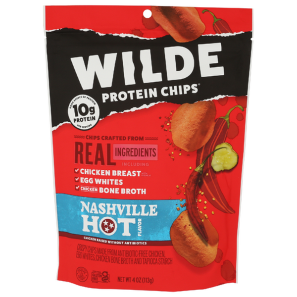 Wilde Nashville Hot Recipe Chicken Protein Chips Same-Day Delivery