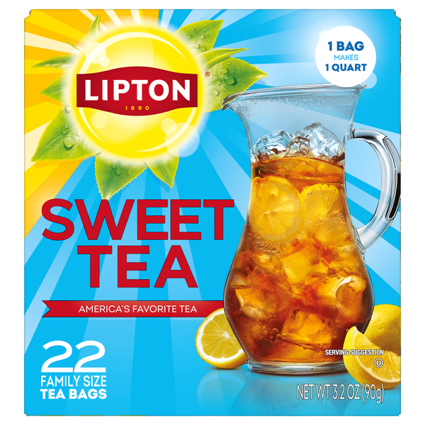 Lipton Sweet Tea Family Size Same-Day Delivery | Super 1 Foods