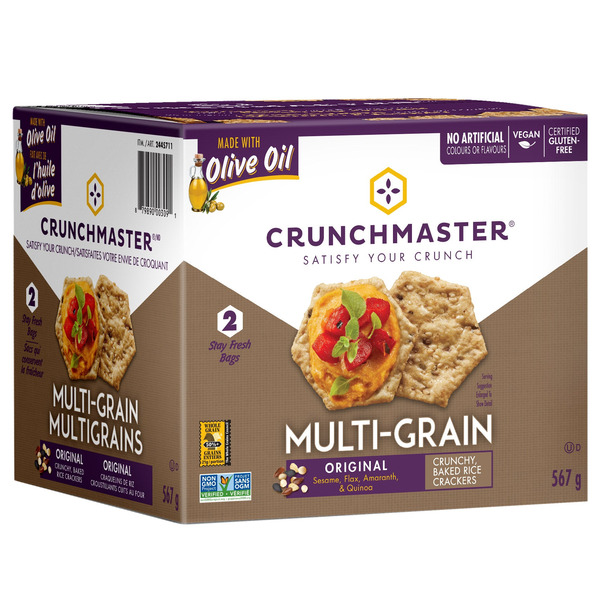 Crunchmaster Multi Grain Original Gluten Free Cracker