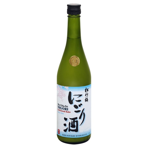 Sho Chiku Bai Sake Nigori Silky Mild Unfiltered 750 Ml Instacart
