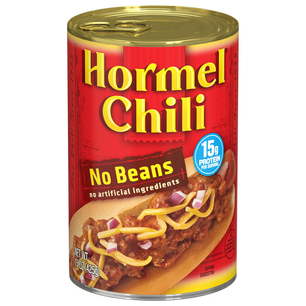 Hormel Chili No Beans, 15 OZ