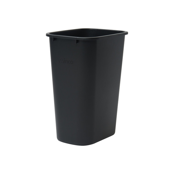 Waste Baskets, Black, 41 Qrt