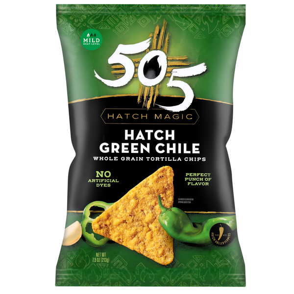 505 Hatch Green Chile Tortilla Chips Same-Day Delivery or Pickup