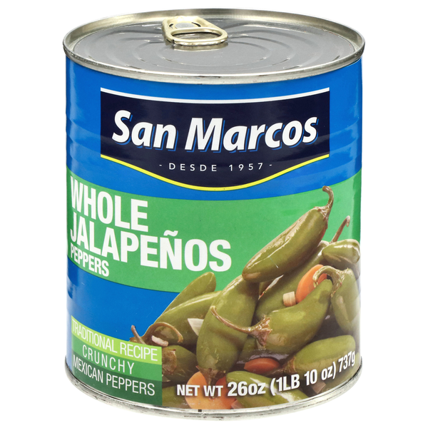 San Marcos Jalapeno Peppers, Whole