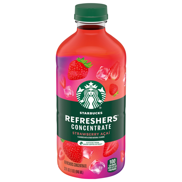 Starbucks Strawberry Acai Refreshers Concentrate Same-Day Delivery