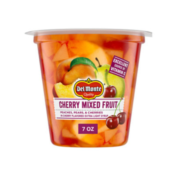 Safeway Del Monte Cherry Mixed FRUIT CUP Snacks Same-Day Delivery or ...