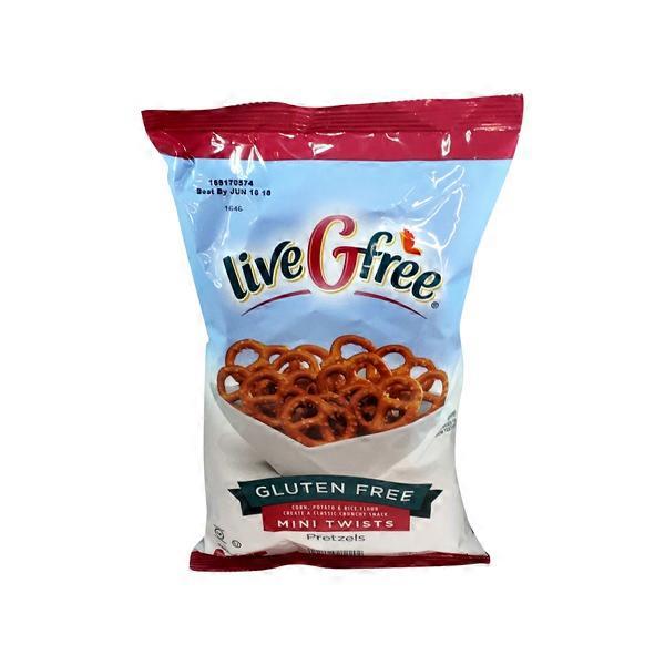 livegfree gluten free pretzel minis 8 oz from aldi instacart