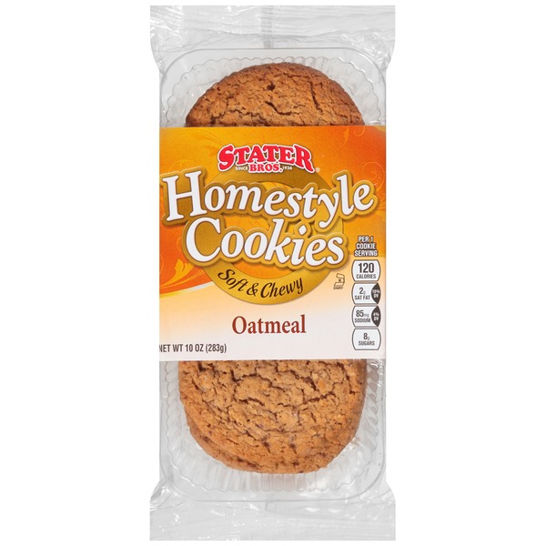 Stater Bros Homestyle Oatmeal Cookies (10 oz) Instacart
