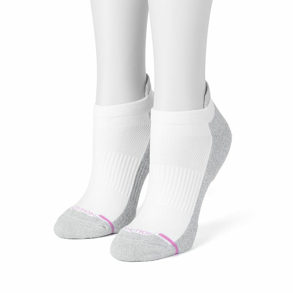 Dr. Motion Women's Size 4-10 Mild Compression Ankle Socks