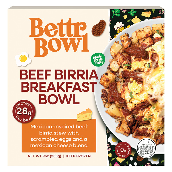 Bettr Bowls Breakfast Bowl - Beef Birria