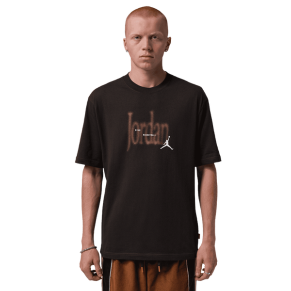 Jordan Men's Love 85 Short Sleeve Crew, S - Brown