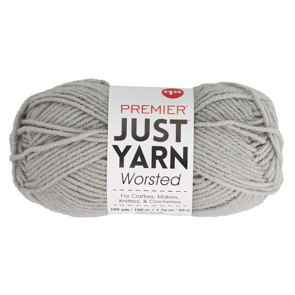 Premier JUST YARN Mist Worsted Yarn Skeins Same-Day Delivery
