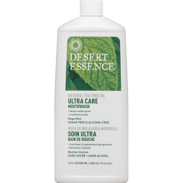Desert Essence Mouthwash, Ultra Care, Mega Mint Same-Day Delivery