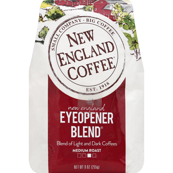 New England Coffee Coffee, Freshly Ground, EyeOpener Blend