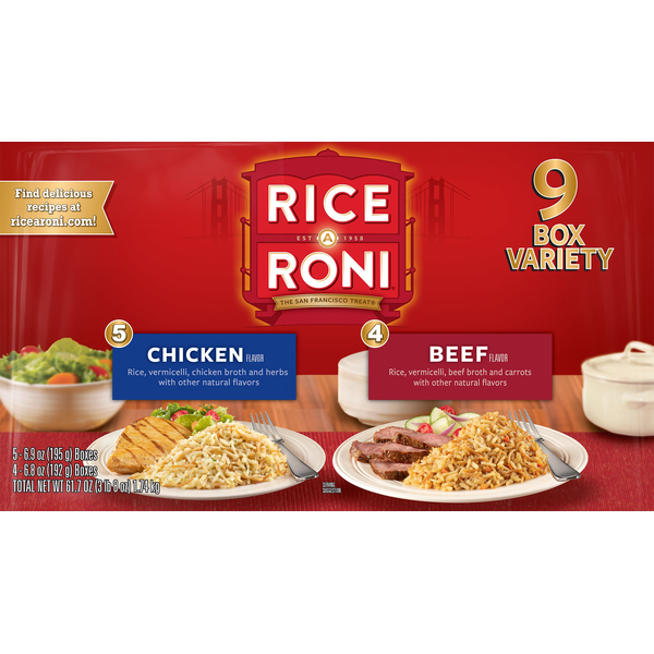 Rice-a-Roni Variety (9 each) - Instacart