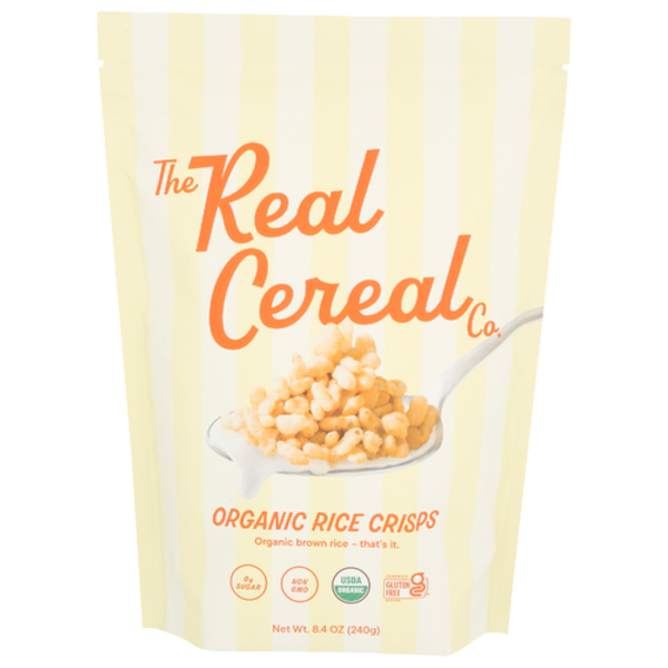 Real Cereal Co. Organic Rice Crisps