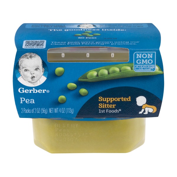 gerber supported sitter foods