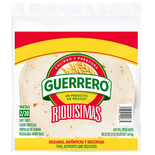 Guerrero Soft Taco Flour Tortillas