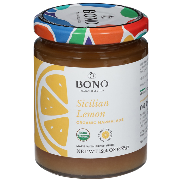 Malonmelonページ Bono Marmalade, Organic, Sicilian Lemon Same-Day Delivery or