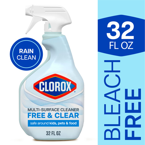 Clorox 32 Oz. All Purpose Cleaner Free And Clear Of Fragrances And Dyes