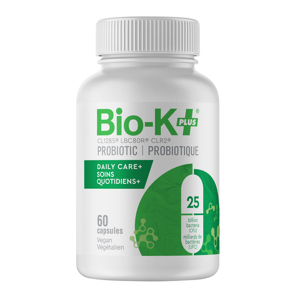 Bio-K Plus Probiotic, Daily Care 25B, Capsules