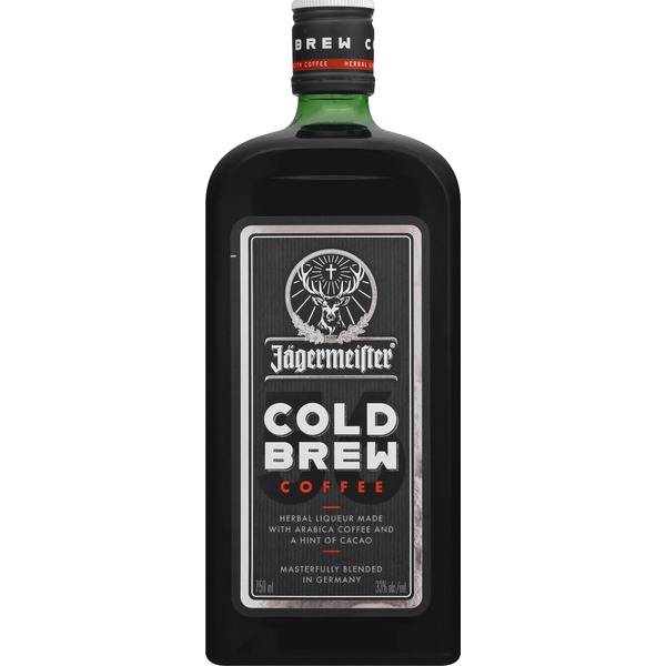 Jagermeister Herbal Liqueur, Cold Brew Coffee (750 ml) Instacart