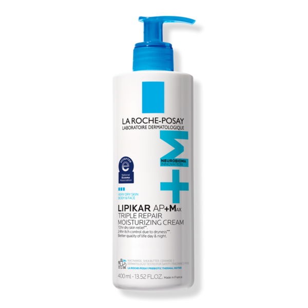 La Roche-Posay Lipikar AP+M Triple Repair Body Moisturizing Cream for Dry Skin
