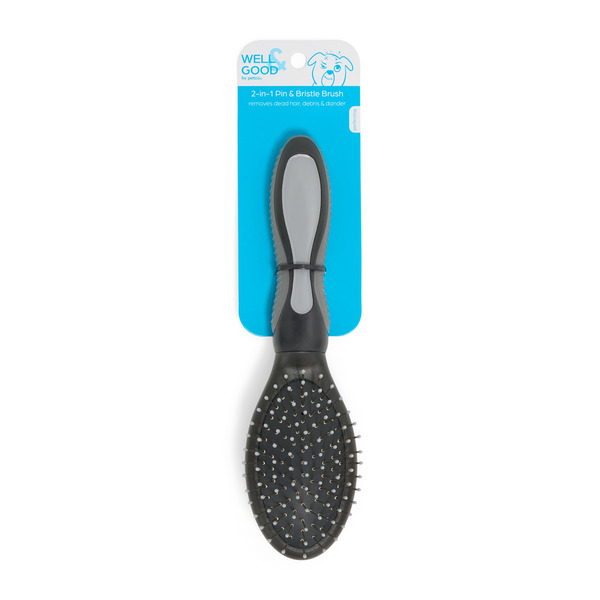 Well & Good Dog 2-in-1 Pin & Bristle Brush