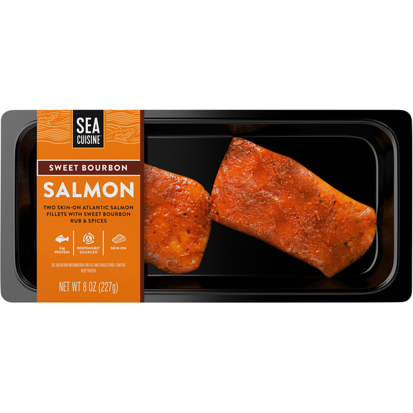 Sea Cuisine Sweet Bourbon Frozen Salmon Same-Day Delivery or