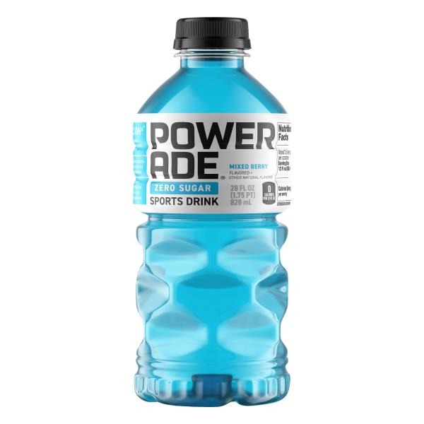 Powerade Sugar Mixed Berry, Ion4 Electrolyte Enhanced Fruit Flavored Sugar Calorie Sports Drink
