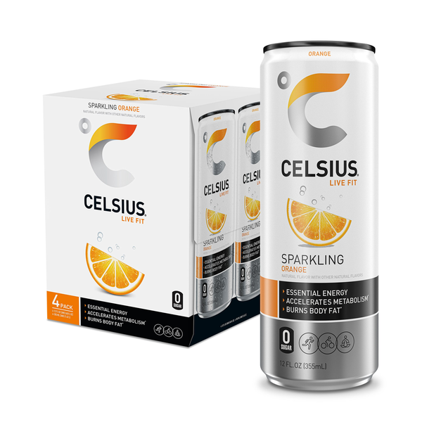 Celsius Sparkling Orange, Energy Drink