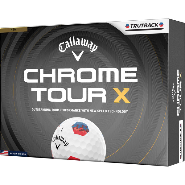 Callaway 2026 Chrome Tour X TruTrack Golf Balls - Multi