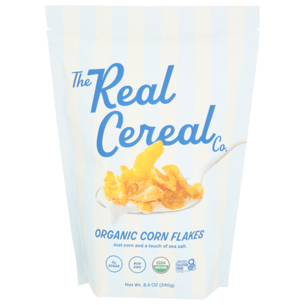 Real Cereal Co. Organic Corn Flakes
